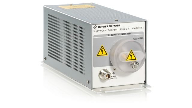 R&S罗德与施瓦茨 ESH3-Z6 单线制 V 形网络 测量低阻抗电源网络的干扰电压
