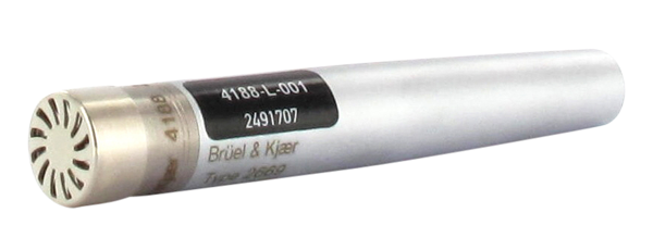 4188-L-001型  带2669-L型前置放大器的½英寸自由场传声器，8 HZ 至 12.5 KHZ，预极化