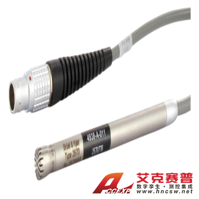 HBK 4939-A-011 型  配有 2670 型前置放大器的 ¼ 英寸自由场传声器(4赫兹到100千赫,200V 极化)