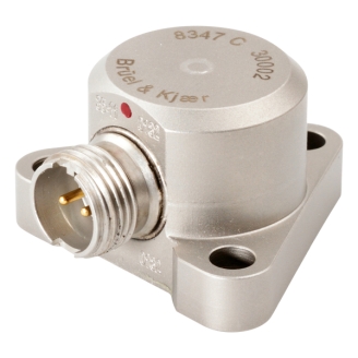 HBK 8347-C型  采用剪切设计的压电式电荷加速计