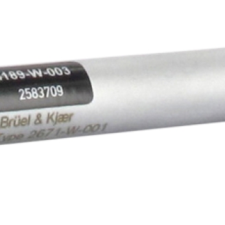 4189-W-003型  带2671-W-001型前置放大器的½英寸自由场传声器，6 HZ 至 20 KHZ，预极化