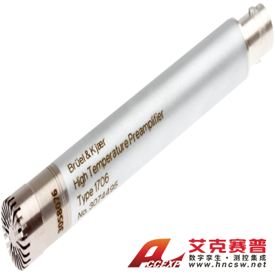 HBK 4966-H-041 型  配备CCLD前置放大器和BNC接头的½英寸预极化自由场传声器, 可在高达125°C的温度下运行