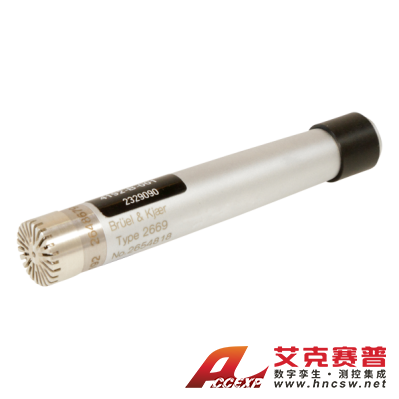 HBK 4192-B-001型  带2669-B型前置放大器的½英寸压力场传声器,3 HZ 至 20 KHZ, 200 V极化