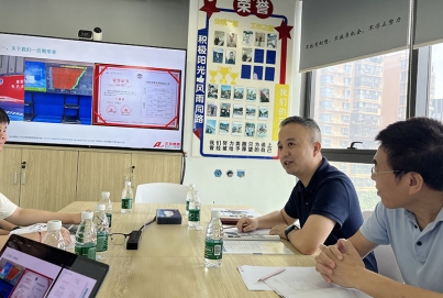 开福区市场监管局彭超局长一行莅临艾克赛普调研指导