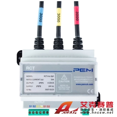 PEM RCTrms-3ph系列罗氏线圈 工业电流探头传感器 可永久安装