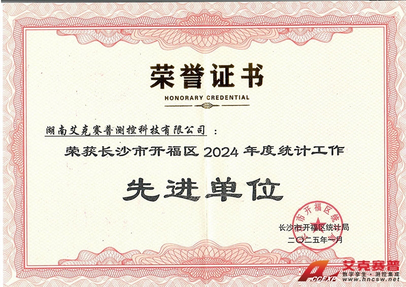 2024统计工作先进单位