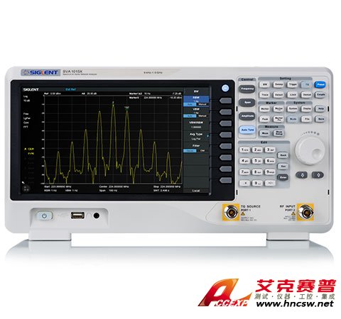 鼎阳SIGLENT SVA1015X矢量网络分析仪&频谱分析仪