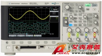 Agilent DSOX2012A示波器(100 MHz、2通道)