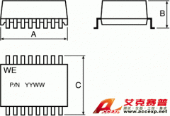 Wurth Elektronik WE-LAN 以太网变压器 749020010
