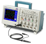 泰克TDS2014C数字示波器的产品图片,简介:TDS2014C示波器 100MHz带宽，2Gs/s采样率， 4通道彩色显示
