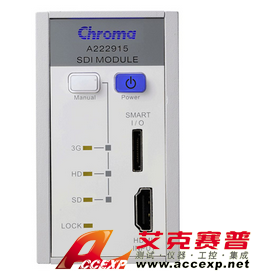 Chroma Model A222915 SDI 模块图片