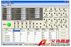 Accexp控制器的信号采集与仿真测试系统