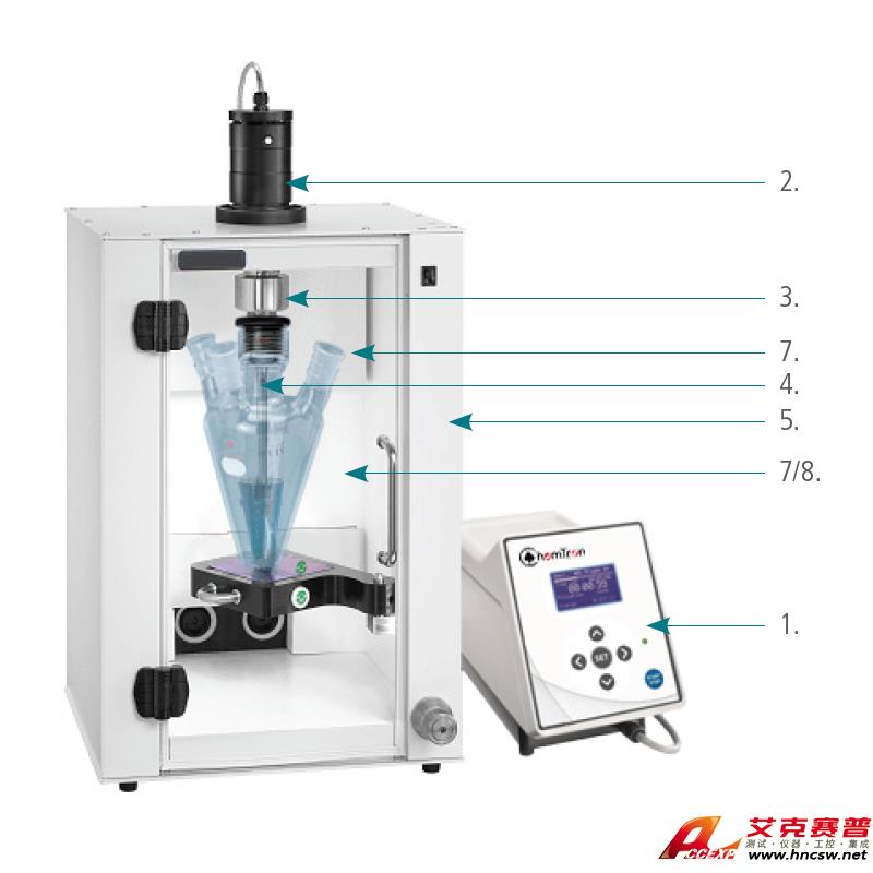 JULABO优莱博 超声化学夹套反应釜 9834