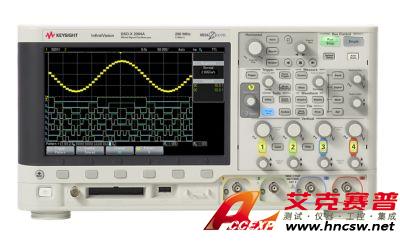 keysight是德 DSOX2004A 示波器：70 MHz，4 个模拟通道