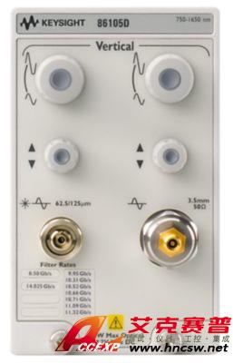 keysight是德 86105D 34 GHz 光 / 50 GHz 电模块，750-1650 nm，