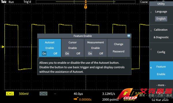 TBS1000C Series Oscilloscope Datasheet